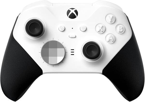 Xbox Elite Bluetooth Wireless Controller Series 2 - Core Edition (White) For PC, Series X|S, One, Windows 10, Mobile - 1