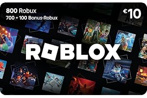Roblox-Geschenkgutschein |800 Robux Guthaben | inklusive exklusivem virtuellem Item| Digital Code für Smartphones, Computer, Tablets, Xbox One, Xbox Series X|S, Oculus Rift et HTC Vive)