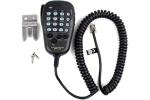 Lmoikesz Haut-Parleur de Microphone DTMF MH-48 pour Radio Mobile - Micro-48 6 Broches Compatible avec Yaesu FT-7800R FT-8800R FT-8900R