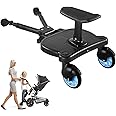Naniruok Universal Stroller Board With Detachable Seat,Stroller Glider Board Suitable For Most Brands Of Strollers,Holds Children Up To 55Lbs(Blue)