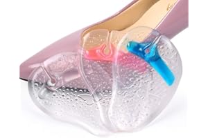 HAPPYUPCITY 3 Pairs Butterfly Pattern Self Adhesive Flip Flop Gel Cushion Anti Slip Sandal Insoles Toe Protectors Toe Protectors for Sandals, Flip Flop Gel Inserts (Random Color)