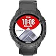 SIKAI CASE Protective Case Compatible with Garmin Forerunner 245 Smartwatch, Soft TPU Scratch-Resist Shockproof Frame, Flexible Bumper Cover Shell, Coverage Skin Protection (Black)