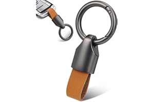 Whtawtaw Car Key Chain Ring Clip, Small Key Fob Accessory with Keyrings Zinc Alloy Buckle