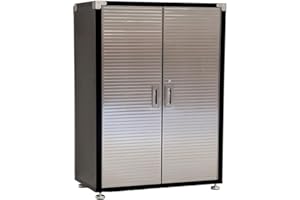 SEVILLE CLASSICS HD Seville HD 6ft Upright Cabinet - Super Size, Heavy Duty Garage Storage Steel