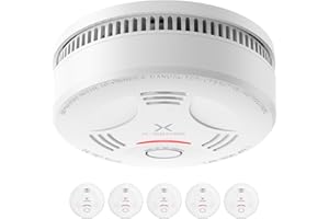 X-Sense SD11 Smoke Detector, TÜV and DIN EN 14604 Tested, white
