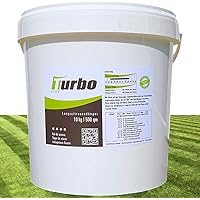 Turbogrün Langzeit Rasendünger Frühjahr 10kg mit 3 Monate Langzeit-Wirkung, Dünger gegen Moos, Ideal für Frühjahr und…