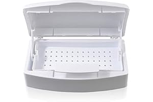 Plateau de stérilisation | Boîte Germicide | Stérilisation de Outils de manucure | Accessoires de stérilisation pour manucure