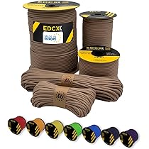 Paracord Militare EDCX 4mm - Corda Nylon 550 Per Sopravvivenza E Campeggio - Foto 3