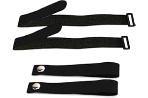 BUYINHOUSE Lot de 4 sangles d'arrimage pour Jeep Wrangler JK JKU YJ TJ JL JLU Unlimited & Sports 2007-2020 Sangles supérieures durables