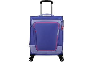 AMERICAN TOURISTER American Tourist Pulsonic - Spinner S, rozszerzony bagaż podręczny, 55 cm, 40,5/43,5 L, fioletowy (miękki lilia)