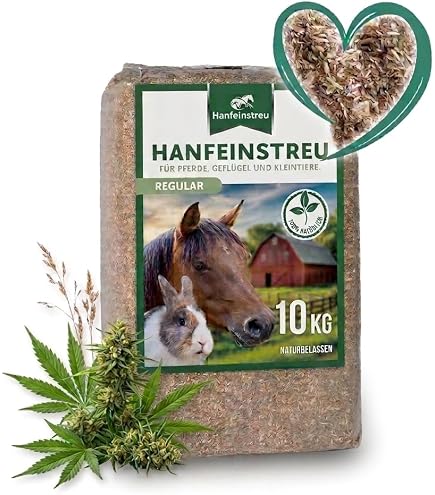 Hennepstrooisel Met Lavendel – 30 Liter – 100% Natuurlijk, Extreem Absorberend & Stofarm – Voor Kleine Dieren, Kippen & Paarden