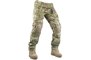 Survival Tactical Gear Pants with Knee Pads Hunting Paintball Airsoft BDU Military Camo Combat Trousers for Men
