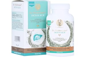 ‎DR. NIEDERMAIER Dr. Niedermaier Detox Kur I Entgiftungskur aus 100% Zeolith I Absorber zum Abnehmen, als Magen-Darm und Fastenkur I 2x 90g
