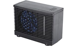 ASIXXSIX Acondicionador de aire evaporativo, aire acondicionado portátil del camión del coche 12V Mini acondicionador de aire evaporativo Enfriador de agua