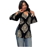 ANNI Designer Cotton Short Kurti for Women | Stylish Kurti | Short Kurti Top | Casual Kurta for Women | Comfortable Cotton Ku