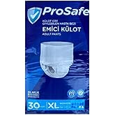 PROSAFE Yetişkin Emici K&uuml;lot Hasta Bezi Xl Extra B&uuml;y&uuml;k 30 Adet