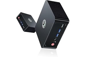 TRIGKEY Mini PC TRIGEKY S6 Pro AMD Ryzen 9 6900HX (Jusqu'à 4,9 GHz, 8C/16T) Micro PC, 16 Go RAM DDR5 + 500 Go ROM SSD PCIe 4.0 Mini PC de Jeu de Bureau│HDMI│DP│Type-C│WiFi 6 │BT5.2│USB 4.0│LAN 2,5G