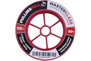 Fulling Mill Masterclass Fluorocarbon, Size: 4X, Length: 50m, Strength: 6.50lb / 2.95kg