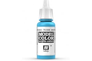 Vallejo Model Color Pintura Acrílica, Azul (Deep Sky Blue), 17 ml