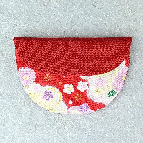 Preisvergleich Produktbild Kleine Tasche mit Hakenverschluß, Blumenmuster, aus Japan