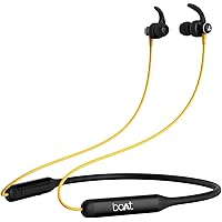 boAt Rockerz 335 Wireless Neckband with ASAP Charge, Up to 30H Playback, Qualcomm aptX & CVC, Enhanced Bass, Metal…