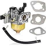 OxoxO Carburador con Junta de Repuesto 16100-ZE6-W01 para Honda GXV140 GXV160, Motor HR194 HR195 HR214 HRA214 HR215 HR216 Law