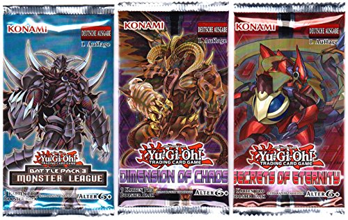 Preisvergleich Produktbild Unbekannt Yugioh - 1. Auflage - 3 Booster Sparangebot - Deutsch