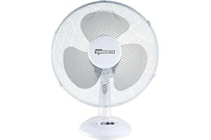 Dimensione Elettronica S.R.L. Ventilatore da tavolo 40 cm design elegante Windzeta 40 Termo zeta TZWZ05