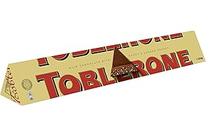 Toblerone Géant – Barre Chocolat au Lait avec Nougat au Miel Et Aux Amandes – Recette Classique – Idée Cadeau Noël – Chocolat à Offrir – 1 x 4,5 kg