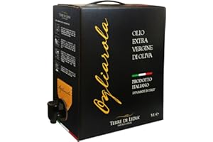 TERRE DI LIDIA SAPORI E SAPERI DI PUGLIA Terre di Lidia - Olio extravergine di oliva - 1 bag in box (3 L) - scatola con rubinetto laterale - Filiera corta, Non filtrato - Varietà Ogliarola, Gusto Delicato - Produzione 100% italiana