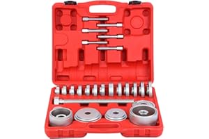 Honhill 31 outils de démontage extracteur de roulement, 50–83 mm pression Kit d'outils de roulement de roues Outil extracteur roulement de roue universels