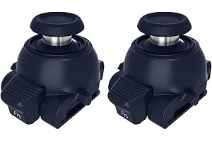Justerbar spänning TMR stickmodul för DualSense Edge Controller | 2-pack, justerbart motstånd från 30–80 GF, K-silver joystick, plug & play, driftfri och hållbar