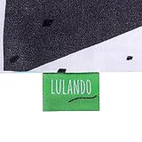 LULANDO SleepSide Seitenschläferkissen Schwangerschaftskissen Lagerungskissen Körperkissen (120×40 cm oder 145×40 cm). Weiches und bequemes Kissen zum Schlafen und Ausruhen., Farbe:Triangles – Cotton, Größe:145 x 40 cm - 6