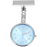 UKCOCO Krankenschwesteruhr Regenbogen – Taschenuhr Mit Brosche, Quarzuhr Für Pflegepersonal & Ärzte