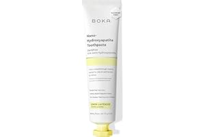 Boka Fluoride Free Nano Hydroxyapatite Toothpaste - Adult & Kids - Appropriate for Sensitive Teeth - No Sulfates & Parabens - Natural Flavors & Vegan - Lemon Lavender (113g) 1pk