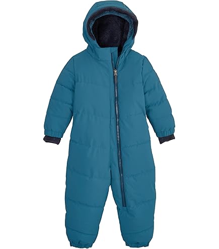 first instinct by killtec De gewatteerde overall voor kinderen met capuchon/ sneeuwpak is waterafstotend FIOW 20 MNS QLTD ONPC, donkerblauw, 110, 42261-000, donkerblauw, 110-116