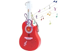 AMESOR 1/3 Pcs Violin Keychain With Sound - Novelty Violin Keychain Playable | Violin Keychain That Plays Music With LED Light | Mini Creative Violin Charm Keyring Gifts For Men And Women (7.8x3.46x1.55 Cm)