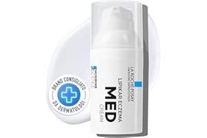 La Roche-Posay Lipikar, Crema Lenitiva per Pelli Irritate e Arrossate, Dispositivo Medico Contro i Sintomi dell'Eczema, Pelle Lenita e Sensazione di Sollievo, Formula Ipoallergenica, Eczema MED, 30 ml
