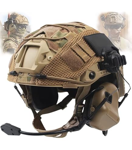 Casque électronique De Protection Pour Tir Et Chasse - Noir Avec Housse - NEUF