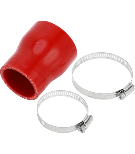 Durite Silicone Réducteur Bonrath 76mm - Diamètre 63 > 57mm - Pour Air Et Eau (Max 180°C)