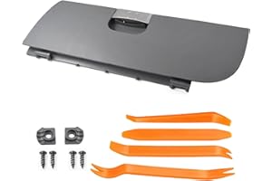 cantondz Couvercle de boîte à gants de remplacement avec 4xOutil Demontage Garniture Voiture pour véhicules à Conduite à Gauche Compatible avec Peugeot 107 Toyota AYGO Citroen C1 2005-2015