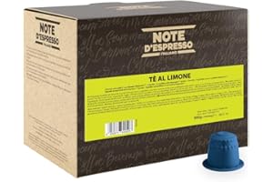 Note d'Espresso - Té al Limón - Cápsulas compatibles con Cafeteras de Cápsulas Nespresso* - 100 caps