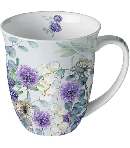Ambiente Kitten Cats Teetasse – Ca. 0,4 L, Feines Bone China, Mit Katzen-Motiv