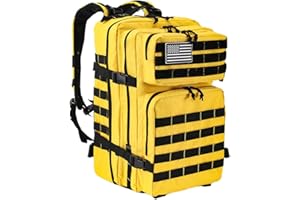 SEYATULLH Mochilas Tácticas Militares para Hombre/Mujer 45L Grandes Army Molle Bolsa Mochila de Senderismo para Acampar