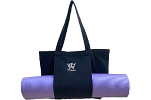 Wivmypog Sac de Transport pour Tapis de Yoga, Facile à Transporter, Sac de Transport, Sac de Gym, Sac à bandoulière, Sac de Gym pour Femme, Yoga, Voyage, Bureau