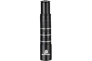 Boenoea Bici Attacco Manubrio Riser, Prolunga Manubrio Bici Rialzo Manubrio MTB in 115mm/150mm/180mm/210mm Lega di Alluminio, 1-1/8" 28,6 mm