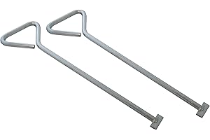 STOCKSALE 2 x 18" Heavy Duty Man Hole Key 18'' (450mm) Long Handled Drain Cover Lifting