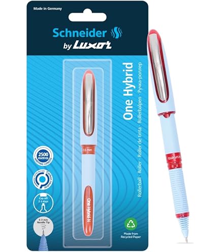 Luxor Segno Penna Liscio Scrittura & Durevole Punta Nero Confezione 10