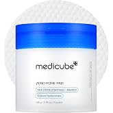 medicube Zero Pore Pad 2.0 Pore Care Exfoliating Pads | Pad double texture AHA 4.5% & BHA 0.45%, Lactic and salicylic acids,