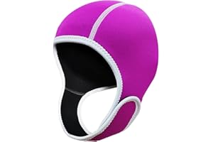 JISADER Scuba Diving Hood 2mm Neoprene Diving Muta Cappuccio, Mantieni Caldo Dive Hood Surf cap, Cappello da Nuoto per Donne, Uomini, Surf, Canoa Vela